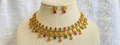 Coin Choker Neckpiece with cute Earrings