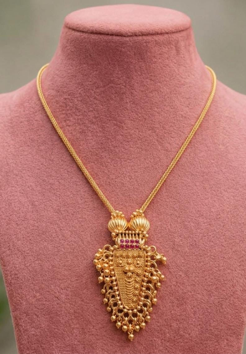 Kerala Nettipattam pendant chain