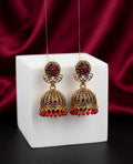 Maroon Jhumka
