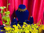 Coin Choker Neckpiece with cute Earrings