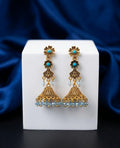 Long Blue Jhumka